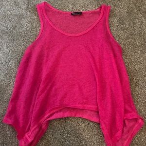 Pink tank top